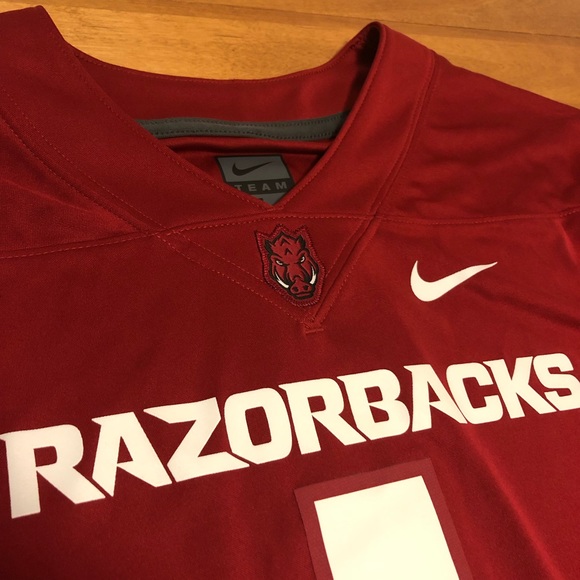 NEW Nike Arkansas Razorback Football Jersey - Picture 3 of 4